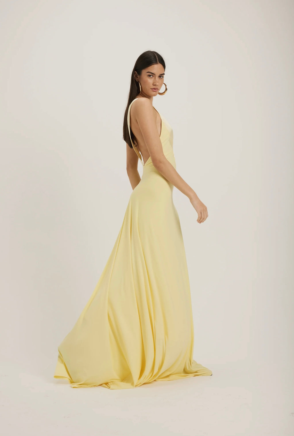 Ance Gria Rosa Gown Lemon
