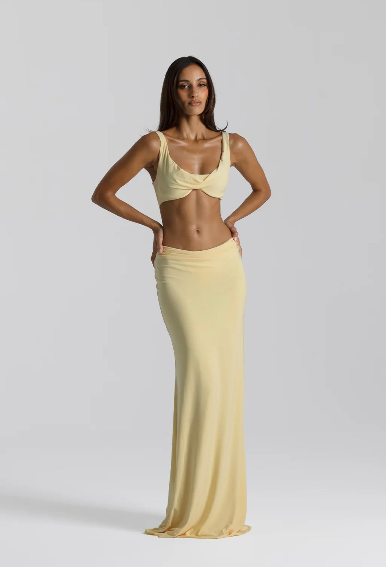 Inez Dress Natalie Rolt Yellow