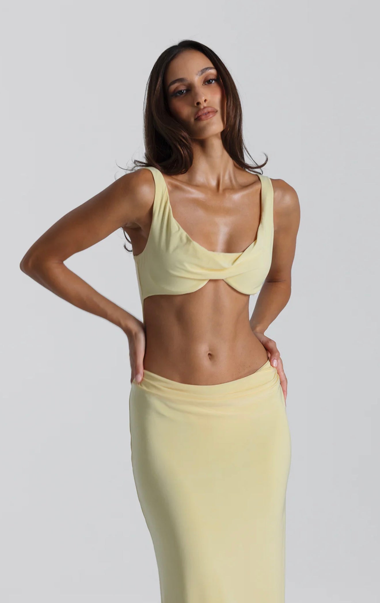 Inez Dress Natalie Rolt Yellow