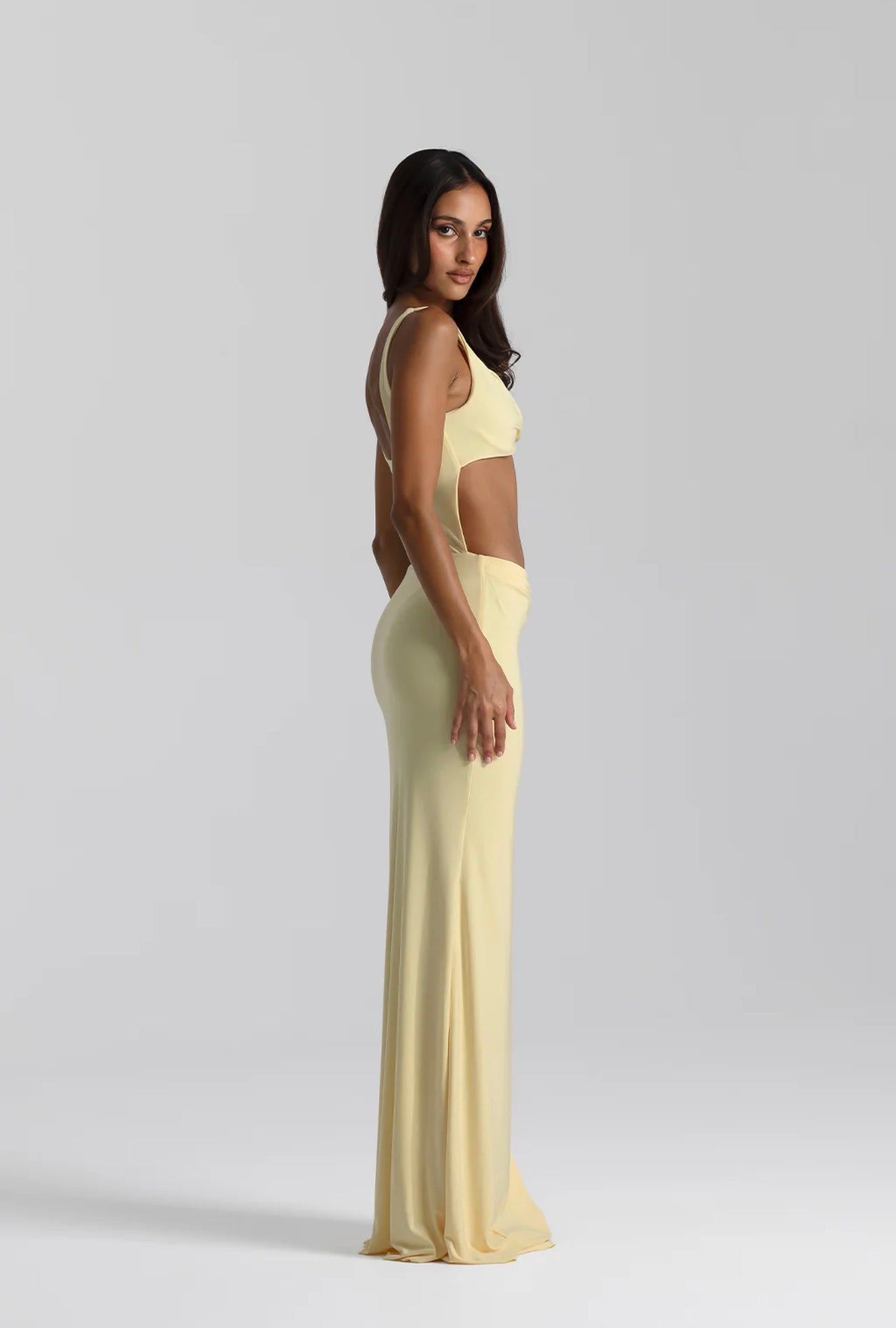 Inez Dress Natalie Rolt Yellow